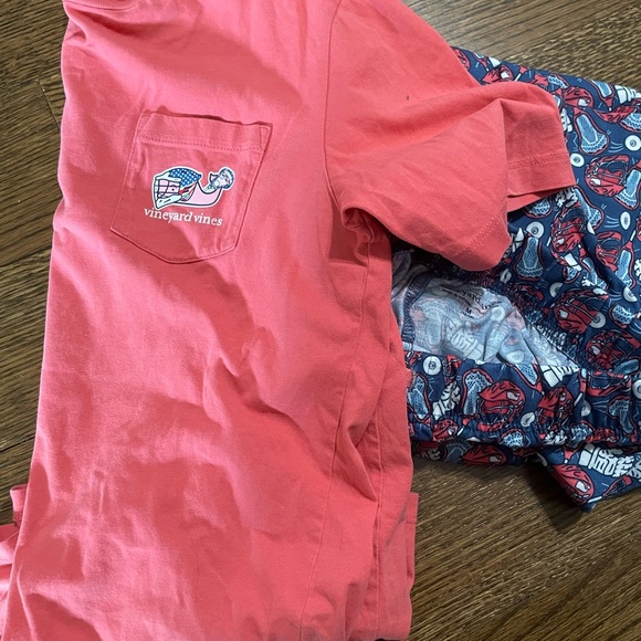 Boys' Vineyard Vines Lacrosse pajama set - Picture 3 of 4